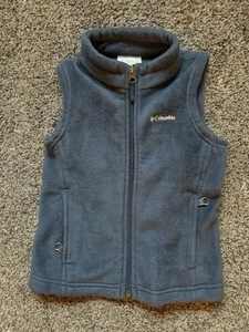 Boys Sz 4T Columbia Fleece Vest - Picture 1 of 2