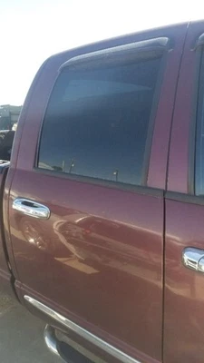 03 DODGE RAM 3500 QUAD CAB DOOR ASSEMBLY REAR RIGHT PASSENGER MAROON Foto 1 de 4