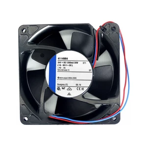 4114NH4 Axial Fan 24V 1.25A 30W 120*120*38MM 2-wire Cabinet Cooling Fan - Afbeelding 1 van 2