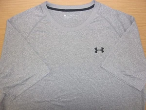 Under Armour UA Tech 2.0 Heat Gear Training T-Shirt Loose Fit Mens 2XL ~NEW~ - Picture 1 of 3