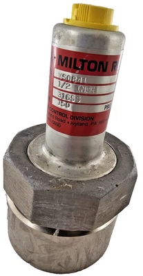 Milton Roy VS0841 Safety Valve 1/2" NPT 316 Stainless Steel Pressure Relief - Image 1 of 4