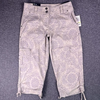 Pantalones capri Style & Co para mujer 4P beige carga utilitario recortado exterior 29x19 NUEVO Foto 1 de 4