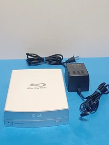 LG BE14NU40 External Blu-ray Disc Writer USB 3.0 – w/Power Supply▪︎WORKS GREAT! - Afbeelding 1 van 11