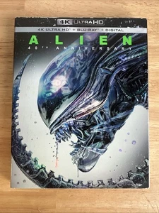 Alien (Ultra HD 4K/Blu-ray, 1979) 40th Anniversary w/Slipcover Mont Discs OOP - Picture 1 of 10