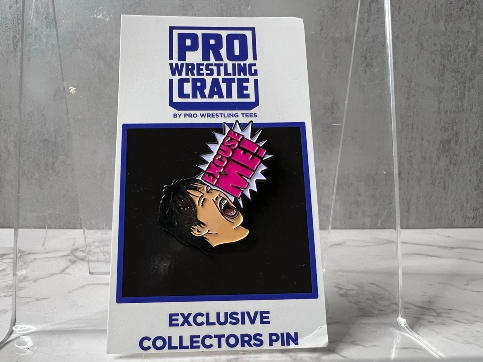 Pin Esmaltado Vickie Guerrero “¡DISCULPE!” Caja de Lucha PRO Exclusiva WWE NUEVO EN CAJA Foto 1 de 1
