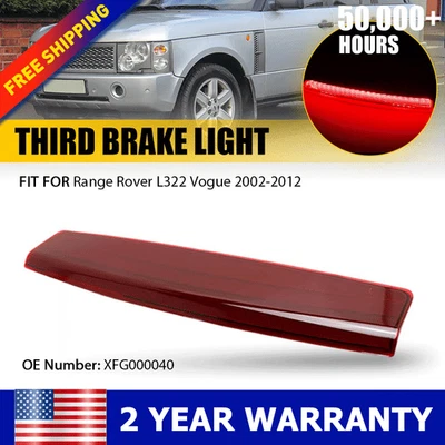 Tercera luz de freno LED de montaje alto XFG000040 para Land Rover Range Rover L322 2003-12 Foto 1 de 4