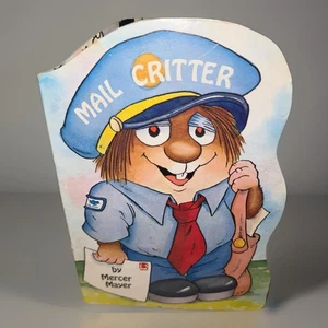 Mail Critter by Mercer Mayer 1987 Cardboard Cutout ISBN: 0-671-61144-5 Rare Find - Picture 1 of 11