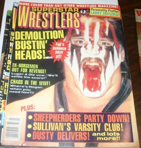 Superstar Wrestlers Magazine,July 1988 - Larry Zbyszko Profile ,Dusty Rhodes - Picture 1 of 1
