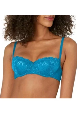 flirtitude Balconette Bra Oceans Depth 32A $30 - Image 1 of 3