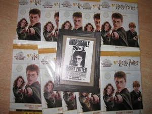 HARRY POTTER PANINI WIZARDING WORLD FR LOT DE 10 BOOSTERS NEUF SOIT 60 CARTES - Picture 1 of 2