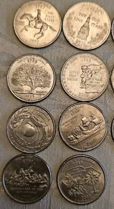 (60) 1999-2024 STATE QUARTERS, will be Listed In Description & Commemorative Pix - Picture 1 of 11