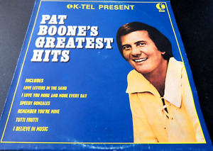 PAT BOONE - Greatest Hits LP VINYL / K-TEL - NE 703 / 1975
