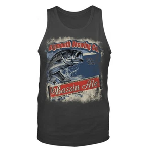 Bassin Ale Outdoor Sport Angeln Grafik Tank Top - Bild 1 von 8