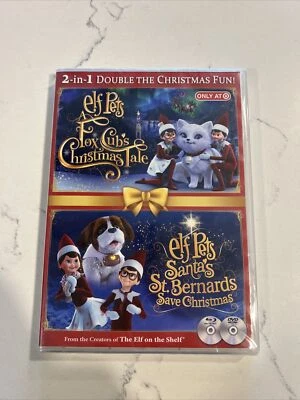 The Elf on the Shelf Double Feature DVD Elf Pets Fox Cubs Christmas Santa - Image 1 of 2