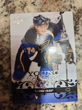 2008-09 Upper Deck UD Young Guns YG T J. Oshie Rookie Card RC #218