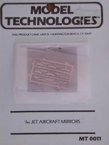 1/48 Model Technologies JET AIRCRAFT MIRROR Photo Etch F-86, F-100, F-4..PE OOP - Bild 1 von 1