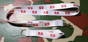 Kawasaki Logo Lanyard and Key Ring Bike Car Office - Picture 1 of 6