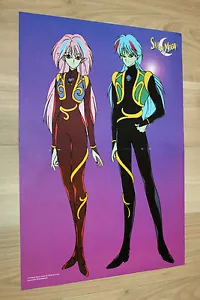 Sailor Moon Manga Anime Rare Old Small Mini Poster 34x25cm - Picture 1 of 2