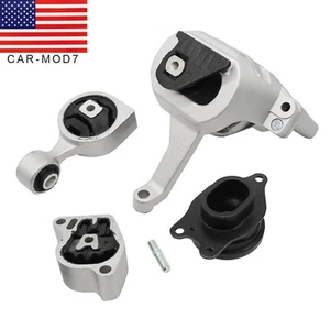 Engine Motor & Trans Mount Auto Set 4PCS For Nissan Altima 2007-2016 2.5L CVT - Picture 1 of 9