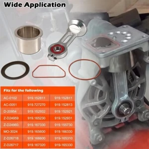 Air Compressor Piston Kit Oil Freeing Pump Connecting Rod for 919.166330 KK-4835 - Picture 1 of 8