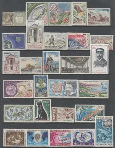 Monaco - 550no. different stamps 1885-2020 (CV $2,027) (80% OFF SALE) - Bild 1 von 12