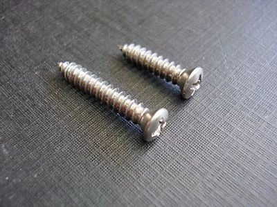 20 шт. для Plymouth Dodge #8 x 3/4 дюйма и 1 дюйм с #6 винтами овальной головки из нержавеющей стали Phillips  - Изображение 1 из 2