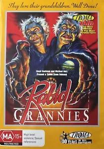 DVD NEW: Rabid Grannies - 1988 Horror Comedy “copiously delivers gore & upchuck” - Foto 1 di 4