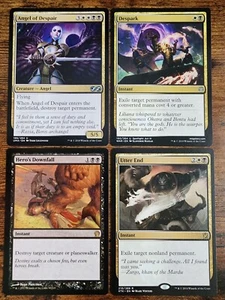 4x MTG EDH Orzhov Spot Removal ⭐Angel of Despair ⭐Despark ⭐Hero's Downfall ⭐+1 - Picture 1 of 12