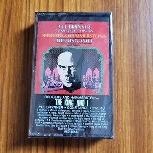 The King and I Rodgers Hammerstein (Cassette Tape) Yul Brynner ABK1-2610 Sealed - Imagen 1 de 4