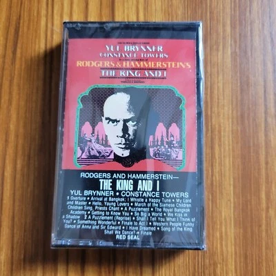 The King and I Rodgers Hammerstein (Cassette Tape) Yul Brynner ABK1-2610 Sealed - Image 1 of 4