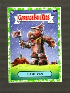 Pegatina Garbage Pail Kids 2020 35 aniversario borde verde ""EARL CAN"" #59b. - Imagen 1 de 1