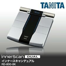 Escala de composición de doble cuerpo escaneo interno TANITA plata negra RD-800 nuevo Japón