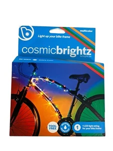 Brightz-Ltd Wheel Cosmic & Cruzin Lights for Bike~ Wheel Frame Front NEW NIB - Picture 1 of 5