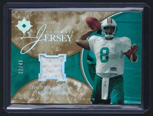 2006 Upper Deck Ultimate Collection Jerseys Spectrum Daunte Culpepper 22/40