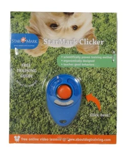Starmark Clicker + free dog training guide - Picture 1 of 1