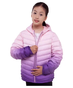 Rokka&Rolla Girls' New Packable Down Jacket Ultra Light Puffer Coat - Picture 1 of 21