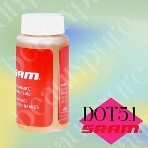 FLUIDO DE FRENO SRAM HYDRO DOT 5.1 4 OZ/120 ML 00.5318.017.000 - Imagen 1 de 1