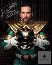 Jason David Frank Tommy Oliver Power Rangers Green Signed Photo Autograph Poster