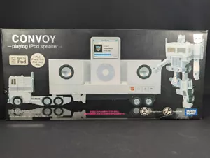 Transformers Music Label G1 Convoy White SEALED Takara iPod White Optimus Prime - Picture 1 of 4