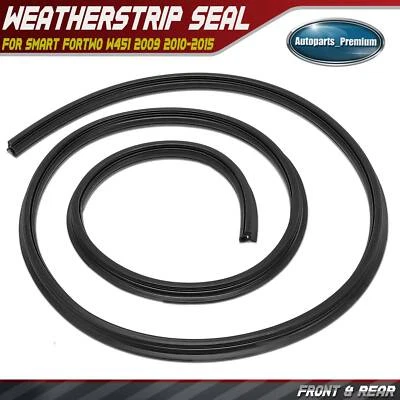 Kit de decapagem meteorológica traseira para Smart Fortwo W451 2009 2010 2011 2012 2013-2015 - Imagem 1 de 4