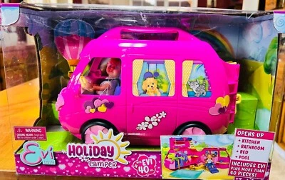 Cámper de vacaciones Simba Toys Evi Love retirado con 40 piezas Alemania nuevo en caja envío gratuito Foto 1 de 4