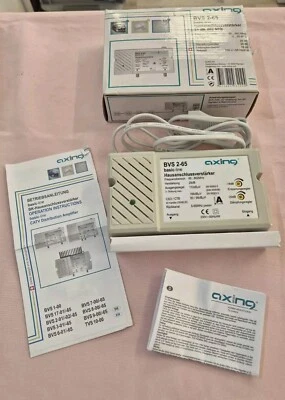 Axing Kabel-TV Verstärker BVS 2-65 mit Bedienungsanleitung  - Bild 1 von 4