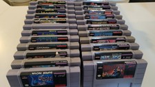 Authentic SNES Super Nintendo games-Pick and choose combine ship