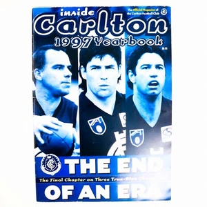 Anuario Inside Carlton AFL 1997 revista oficial William Kernahan Madden Era - Imagen 1 de 9