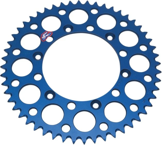 Piñón trasero de aluminio ultraligero Renthal 520 51T azul #150U-520-51GBBU Foto 1 de 1