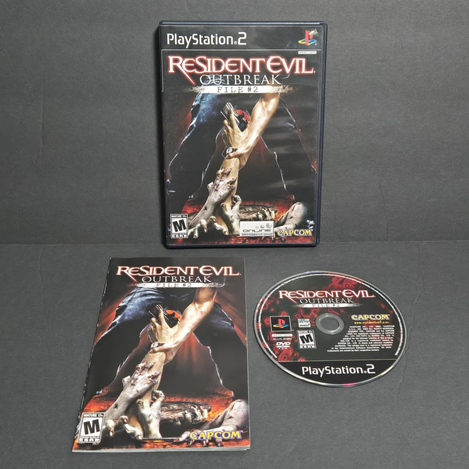 Resident Evil Outbreak File #2 (Playstation 2) CIB Complete - Image 1 of 4