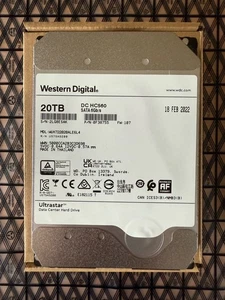 Western Digital Ultrastar DC HC560 20tb Internal Hard Drive 3.5" Serial ATA III - Afbeelding 1 van 4