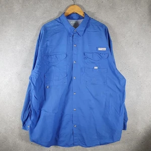 Columbia Button Down Shirt Men’s 3XL Blue - Picture 1 of 7