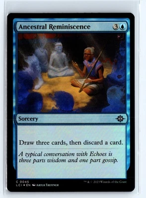 (2x FOIL) Ancestral Reminiscence Lost Caverns of Ixalan – MTG Magic the Gatherin - Image 1 of 4