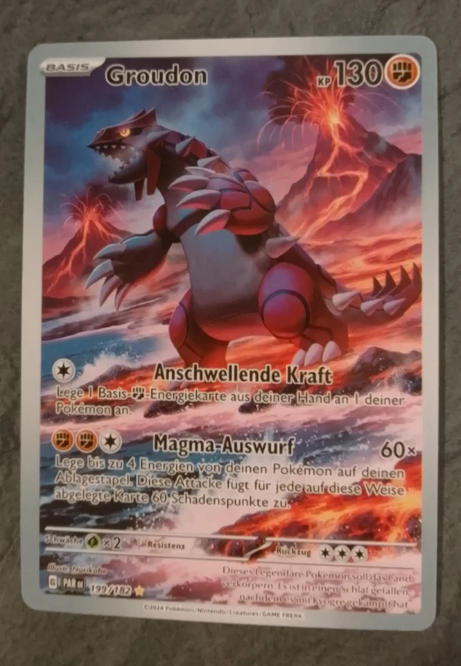 Pokemon Groudon 199/182   - Bild 1 von 1